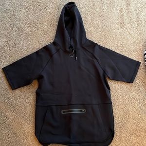 Half sleeve baseball hoodie- EVOSHIELD